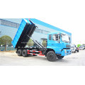 6X4 18cbm Refuse Collection Waste Container Lifter Truck